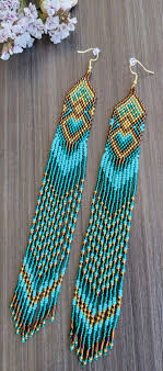 beaded earring