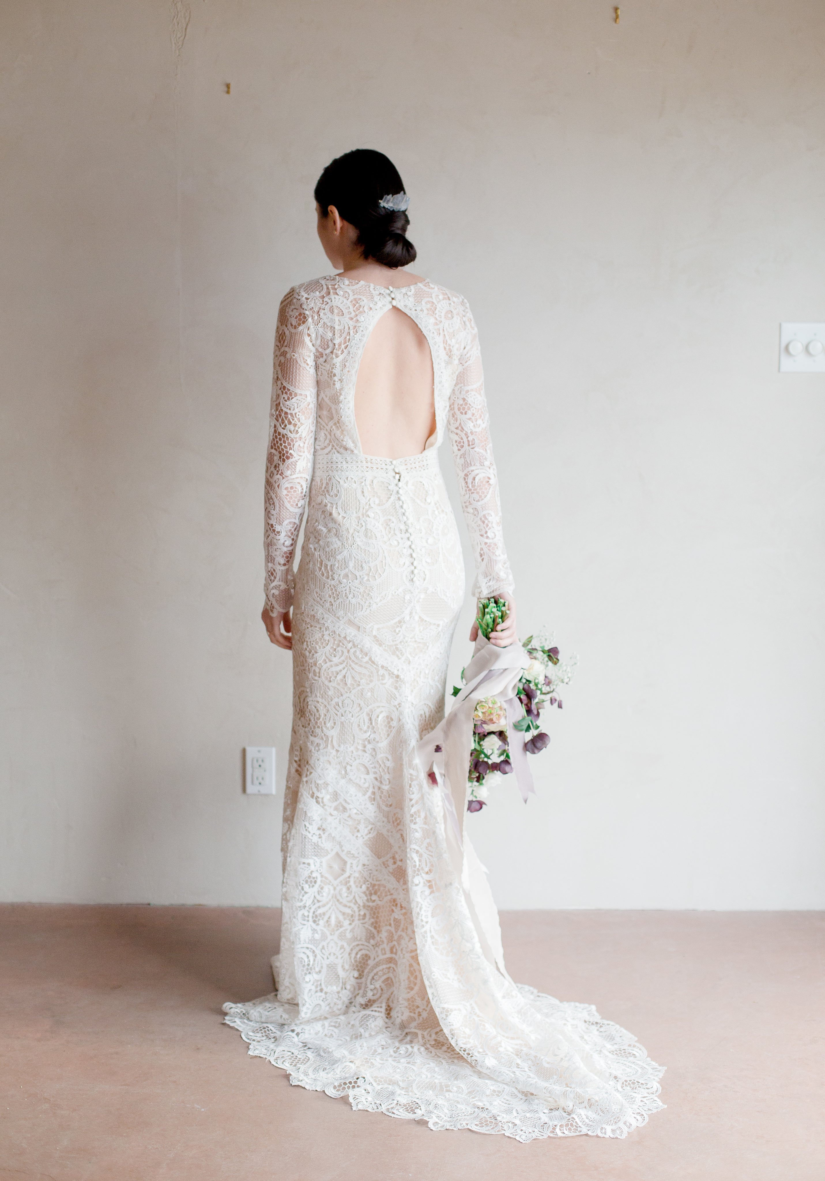 crochet wedding dress